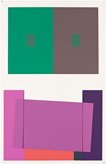 JOSEF ALBERS (1888 - 1976, AMERICAN/GERMAN) Interaction of Color.
